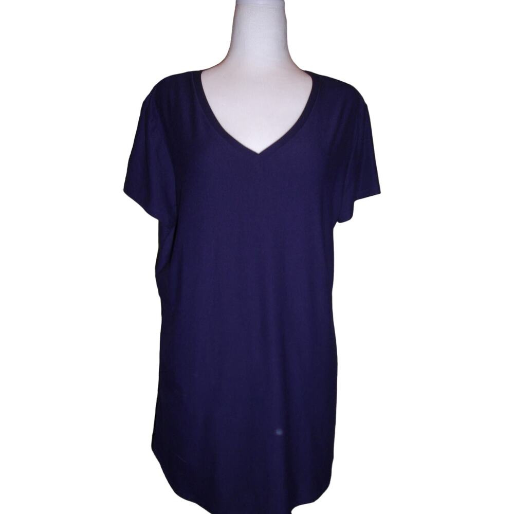 No Boundaries Navy Blue Soft Stretch Relaxed Mini Dress Juniors XXL